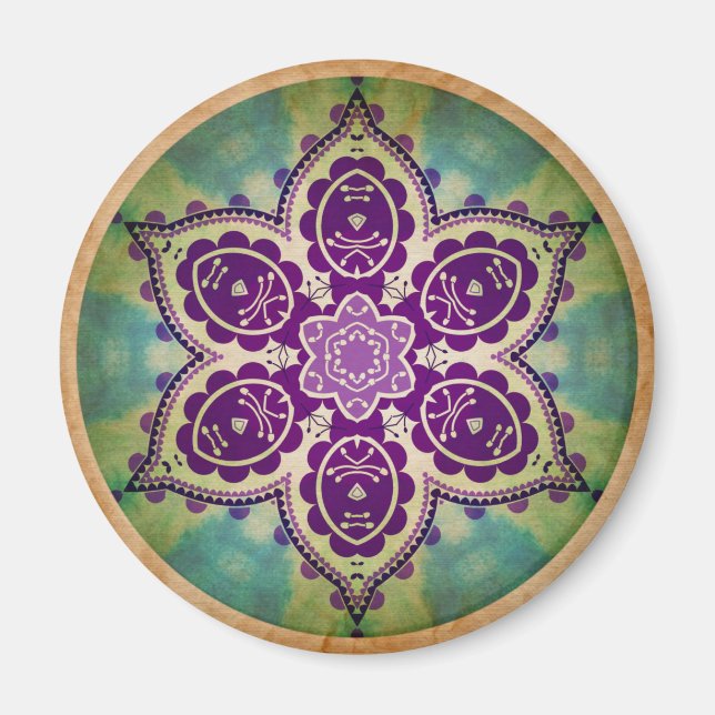 íman bonito Mandala (Frente)