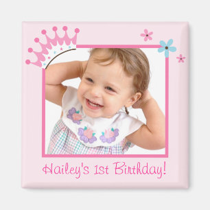 Íman Bonito Princesa Coroa Tiara Favor Fotografias Magn