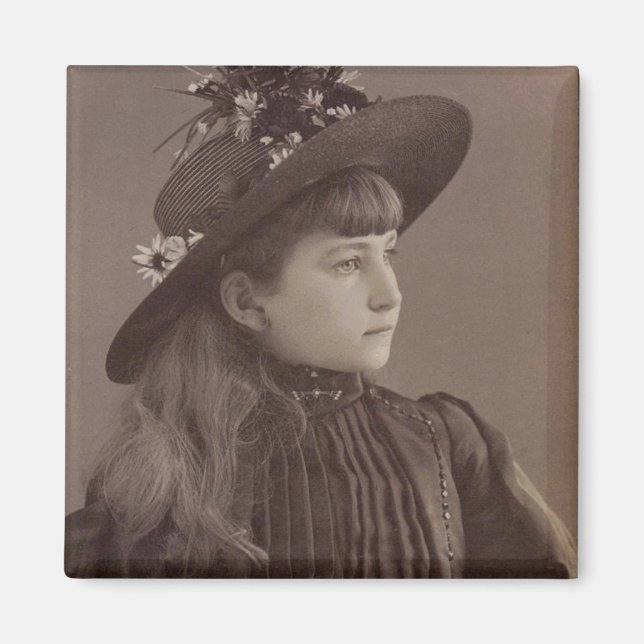 Íman Bonito Vintage Girl (Frente)