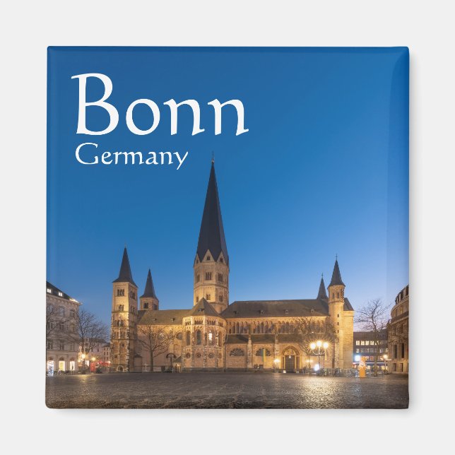 Íman Bonn Germany Souvenir (Frente)