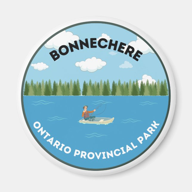 Íman Bonnechere Ontario Provincial Park Magnet (Frente)