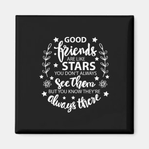 Íman Bons Amigos São Como Estrelas