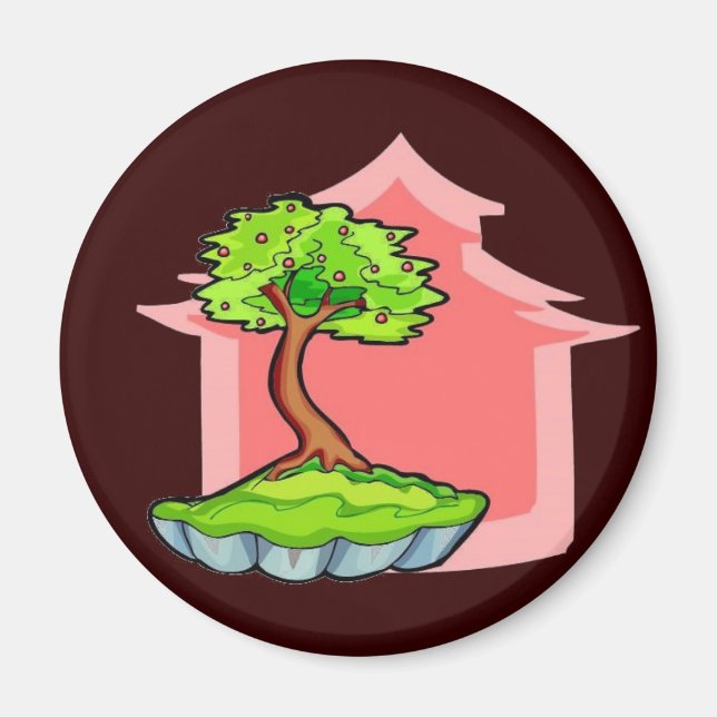 Íman Bonsai Tree Magnet (Frente)