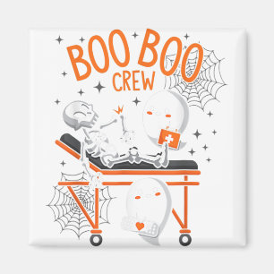 Íman Boo Boo Crew Ghost Doutor paramédico EMT Nurn Hall