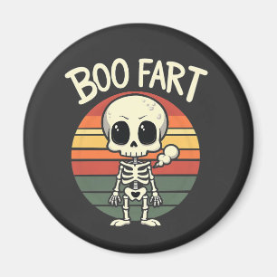 Íman Boo fart Funny Spooky Pastel Ghost Gótico Retro