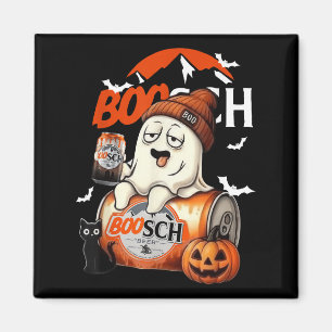 Íman Boo Ghost Halloween Beer Party Bebendo Spooky Sea