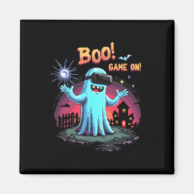 Íman Boo! Jogue! Fantasma De Jogador Spooky Com Control (Frente)