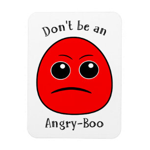 Íman Boo Magnets - Angry-Boo