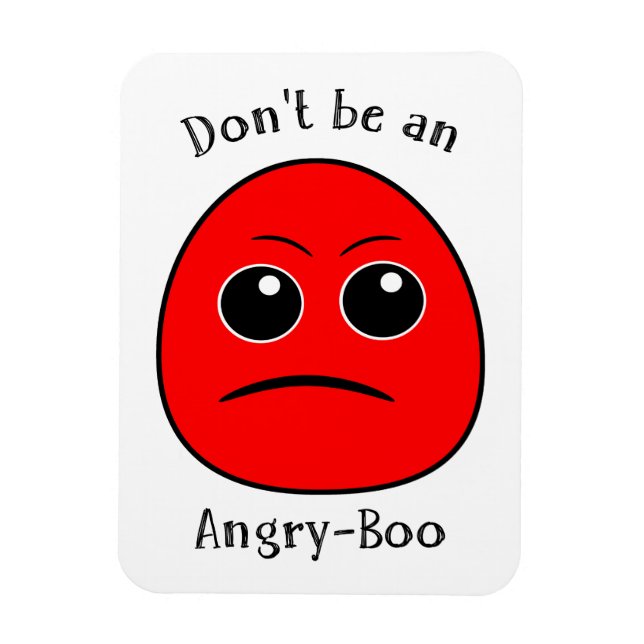 Íman Boo Magnets - Angry-Boo (Vertical)