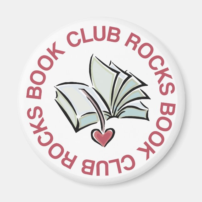 Íman Book Club Rocks (Frente)