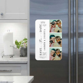 Íman Bookmark Photo Booth Save the Date Magnet