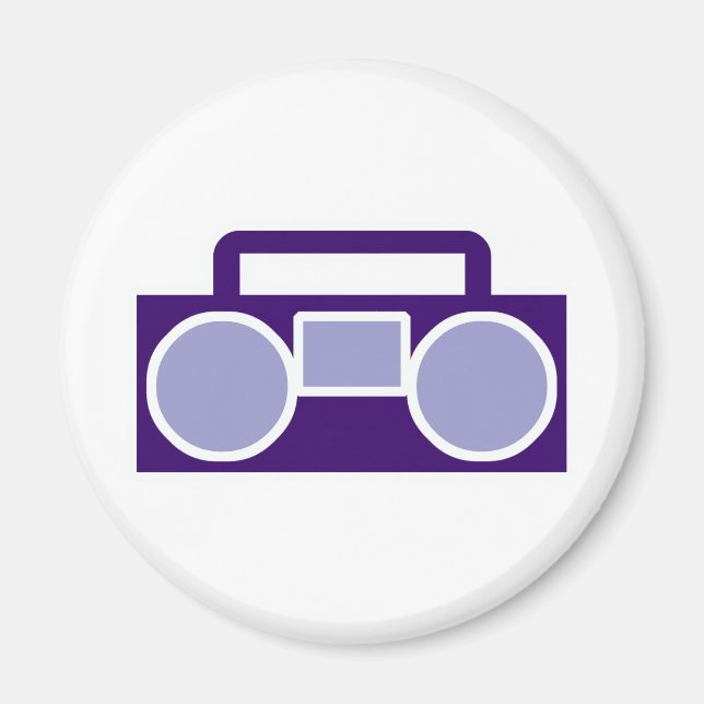 Íman Boom Box (Frente)