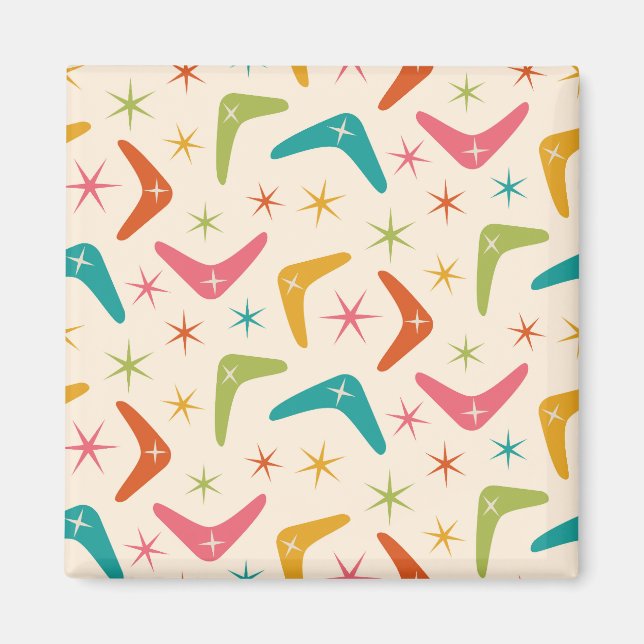 Íman Boomerang de meio século com estímulos retrorrefle (Frente)