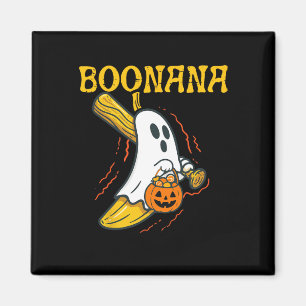Íman Boonana Cute Ghost Nana Halloween Homens