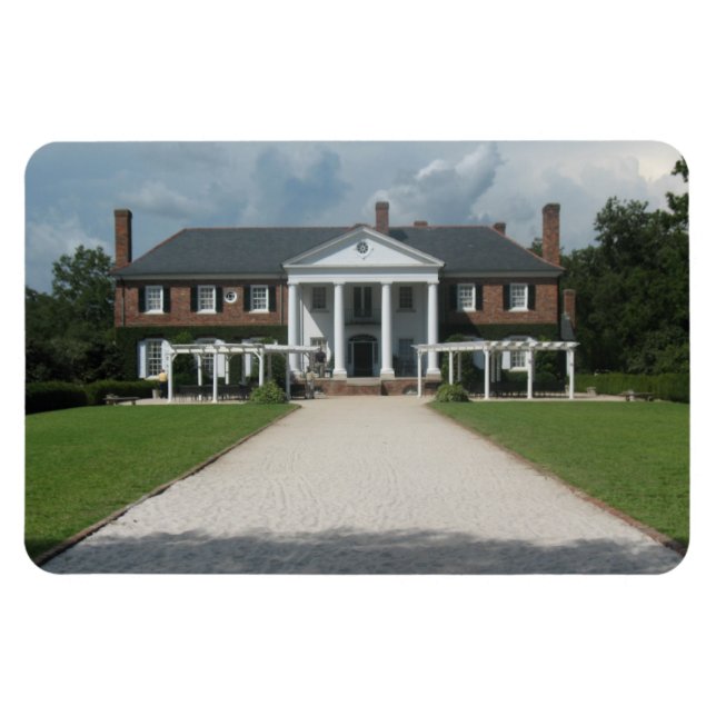 Íman Boone Hall Plantation, Charleston SC Magnet (Horizontal)