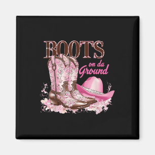 Íman Boot No Ground Dancing Western Cowgirl Counter