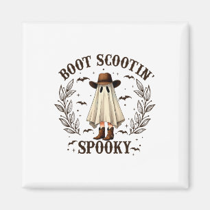 Íman Boot Scootin Spooky no Halloween Ocidental Ghost C