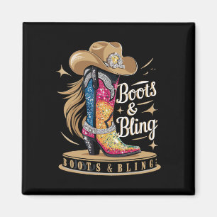 Íman Boots & Bling It A Cowgirl Thing Rodeo Wester