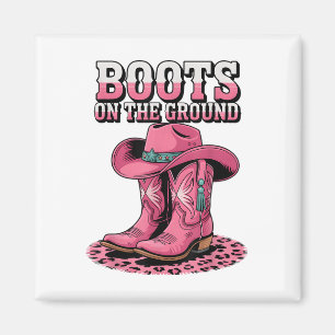 Íman Boots On Ground Country Cowboy Western