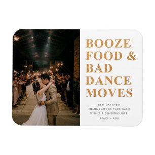 Íman Booze Comida Má Dança Desloca-Se A Casar Obrigado