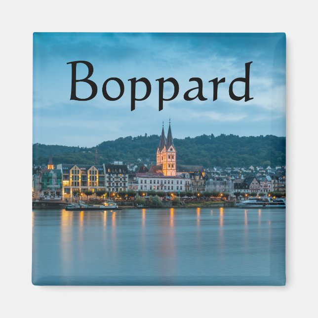 Íman Boppard Alemanha (Frente)