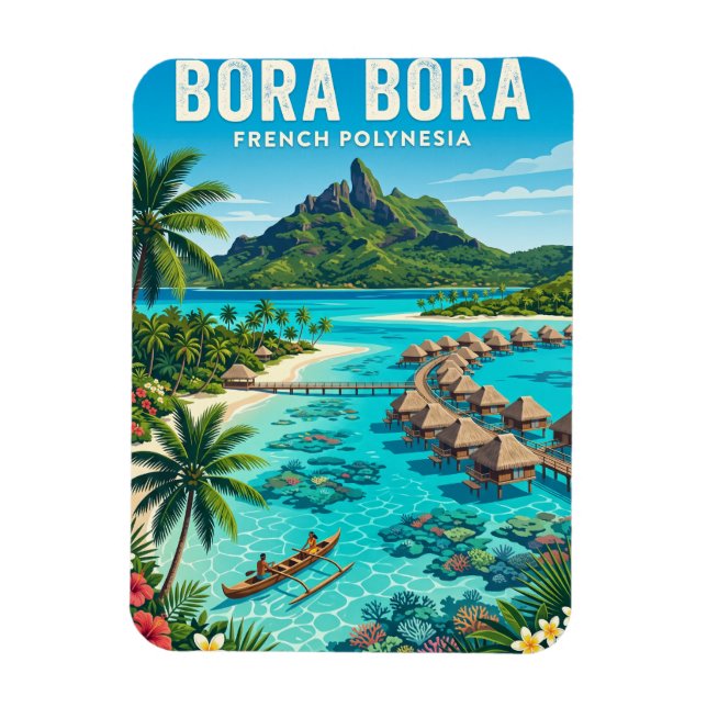 Íman Bora Bora Polinésia Francesa (Vertical)
