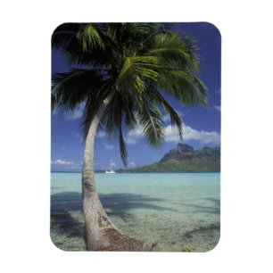 Íman Bora Bora, Polinésia Francesa Mt. Otemanu visto