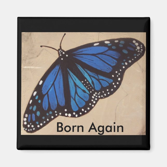 Íman borboleta... (Frente)