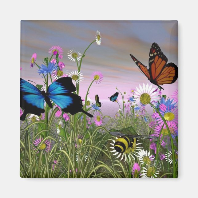 Íman borboleta (Frente)