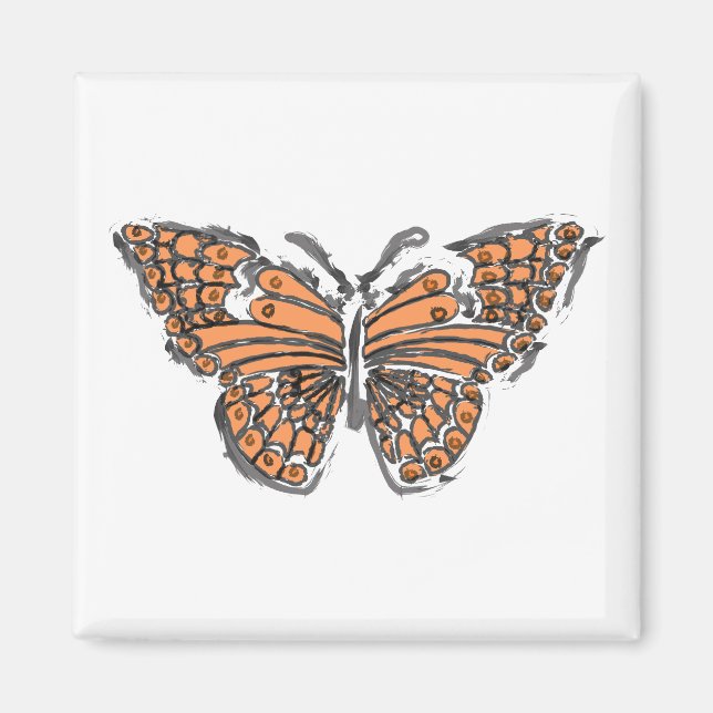 Íman Borboleta (Frente)