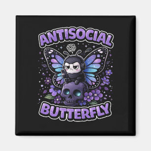 Íman Borboleta Antissocial
