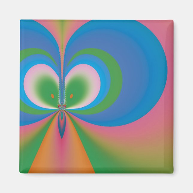 Íman Borboleta Azul (Frente)