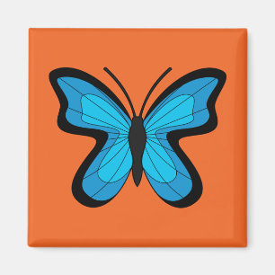 Íman Borboleta Azul