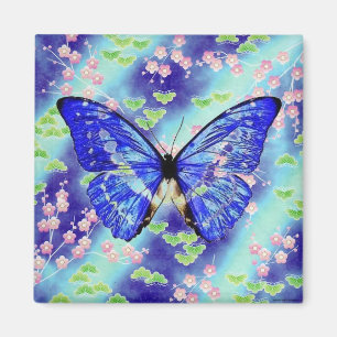 Íman Borboleta Azul