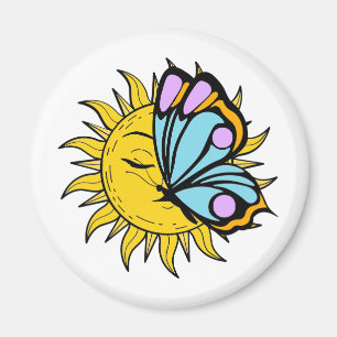 Íman Borboleta Celestial Sun