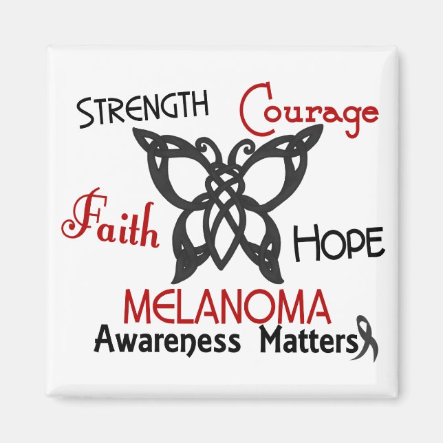 Íman Borboleta Celta Melanoma 3 (Frente)