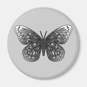 Íman Borboleta cinzenta