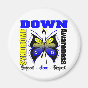 Íman Borboleta da consciência de Síndrome de Down