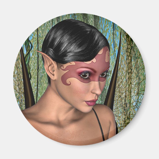 Íman Borboleta de fada (Frente)