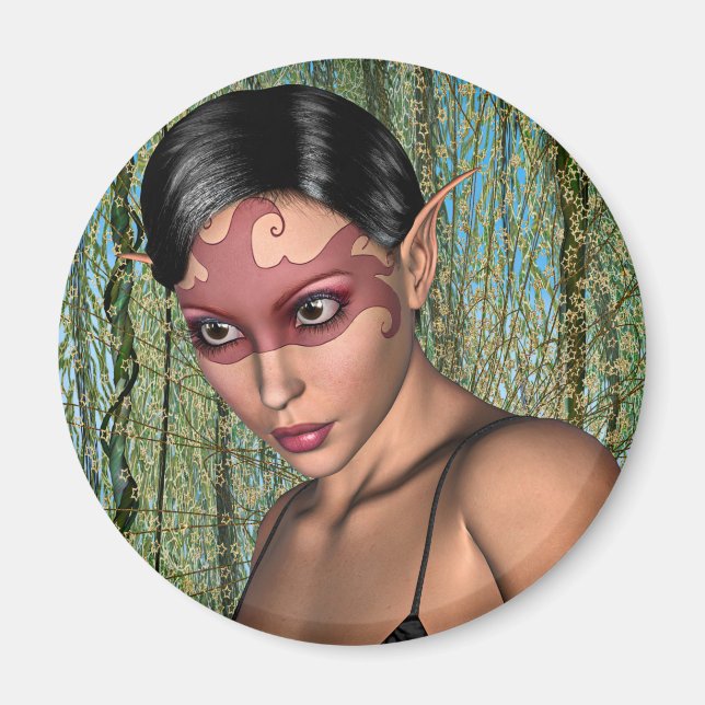 Íman Borboleta de fada (Frente)