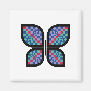 Íman Borboleta de Radiação Mosaica
