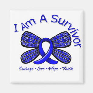 Íman Borboleta do cancro do cólon eu sou um