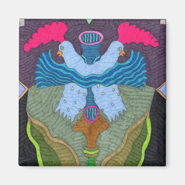 Íman Borboleta—Galinhas do Mar (Frente)