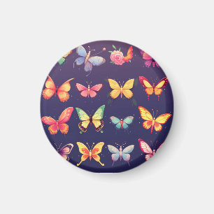 Íman Borboleta magn, aniversário, saudação, borboleta f