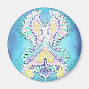 Íman Borboleta Mística Pastel Eethal Boho Fantasy