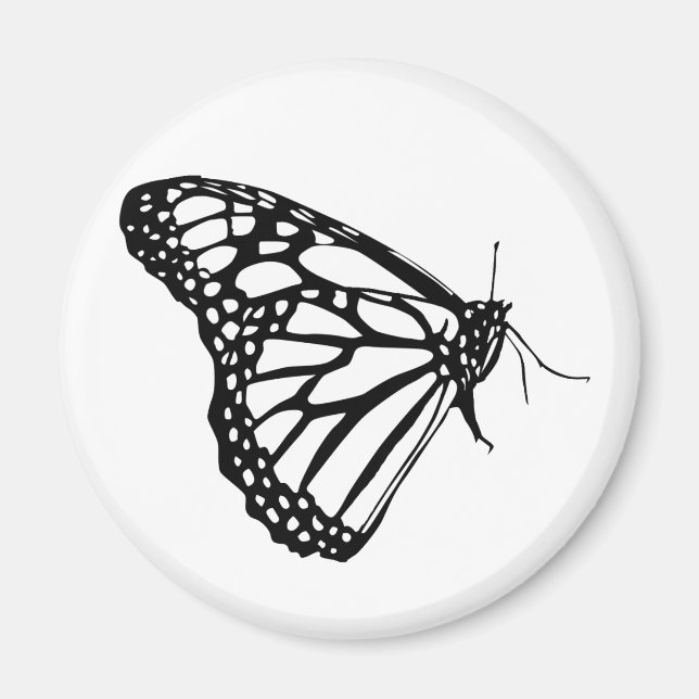 Íman Borboleta Monarca (Frente)