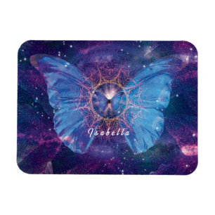Íman Borboleta Morpho / Galaxy Mandala