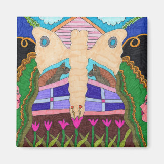 Íman Borboleta—Na Fazenda