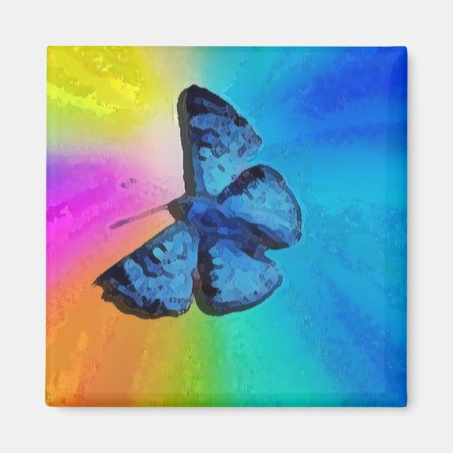Íman borboleta no céu (Frente)