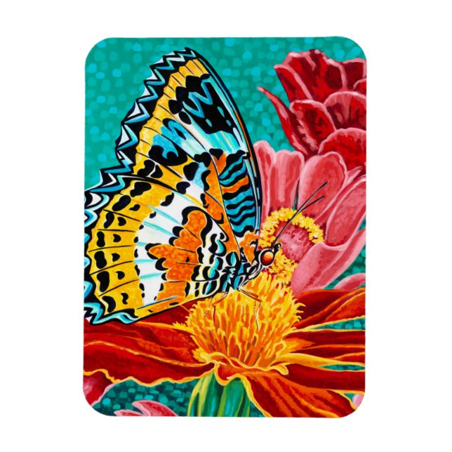 Íman Borboleta Posta I (Vertical)